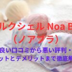 【効果なし?】「ルルクシェル Noa Bra(ノアブラ)」の良い口コミから悪い評判・メリットとデメリットまで徹底解説!