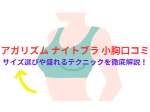 アップミースタイリングブラの小胸女性への口コミは?サイズ選び~盛れる方法を徹底解説!